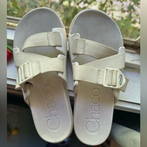 White Chillos Chaco Sandals